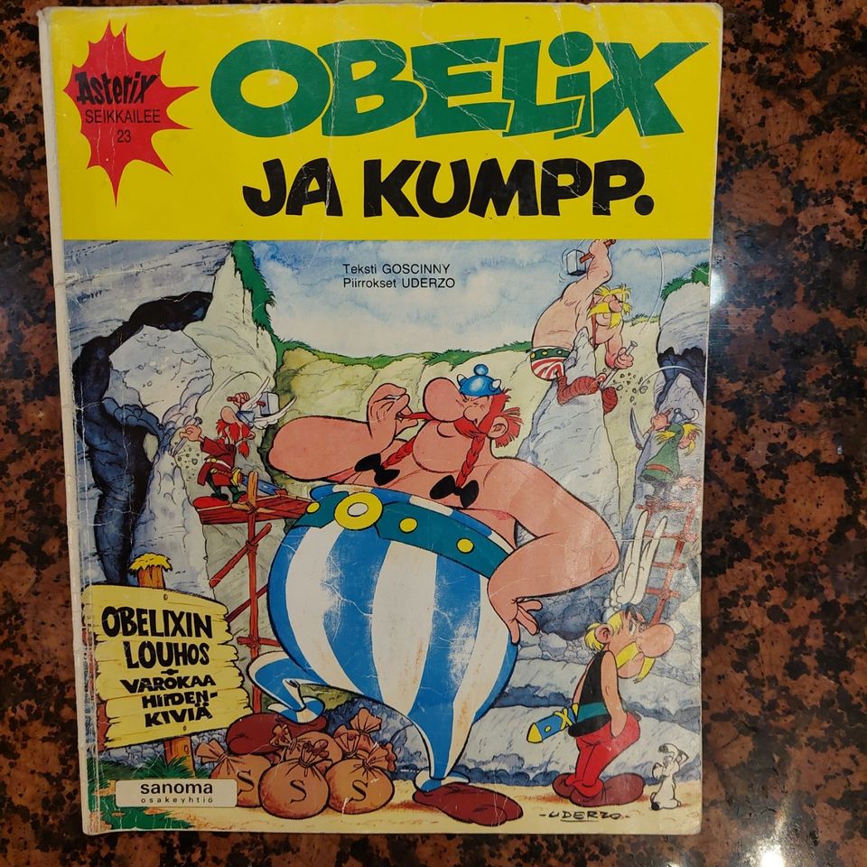 Asterix seikkailee 23: Obelix ja kumpp.