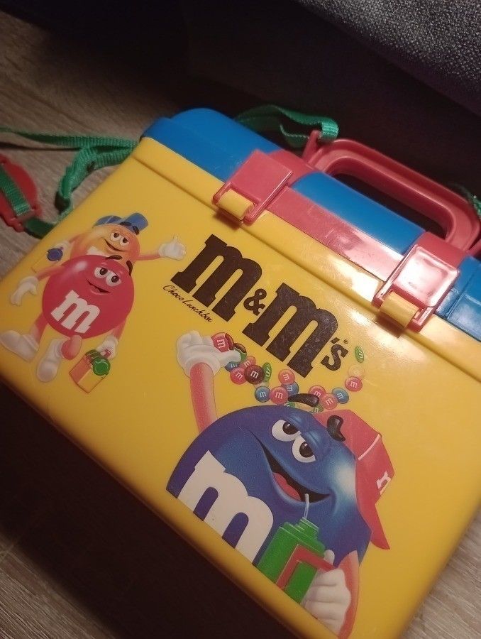 80-luvun M&M's Choco Lunchbox eväsrasiat x2