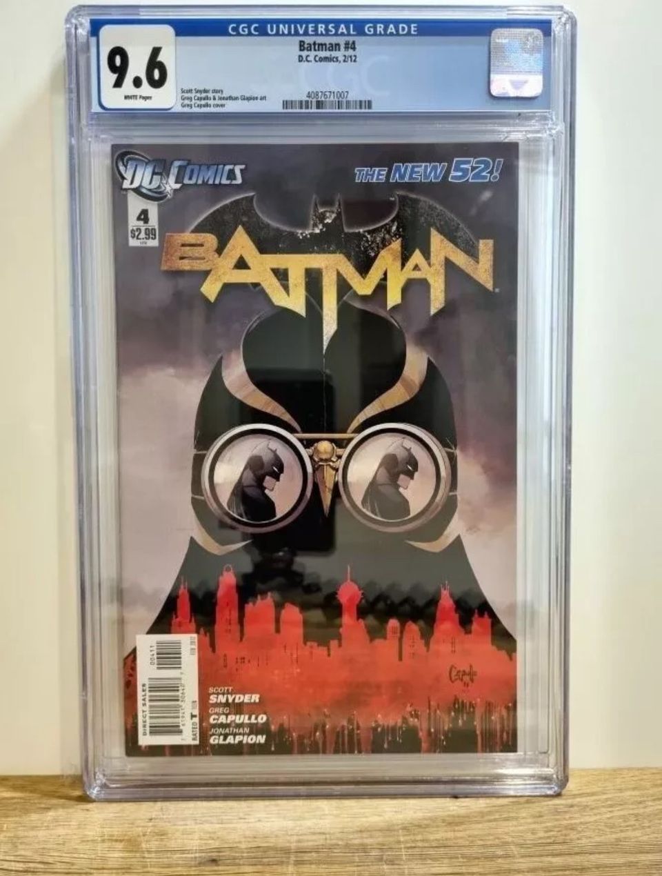 Batman #4 New 52 CGC 9.6