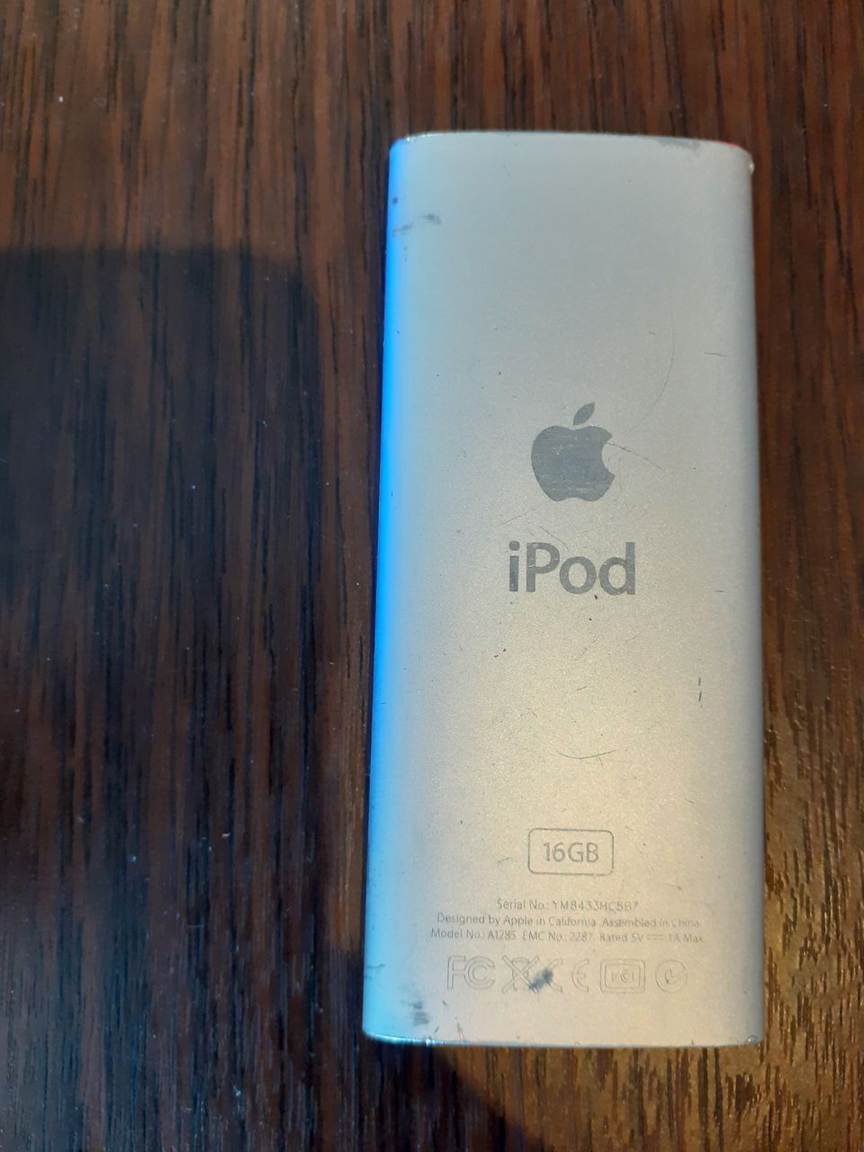 Apple iPod Nano 4. sukupolven 8 Gt malli A1285