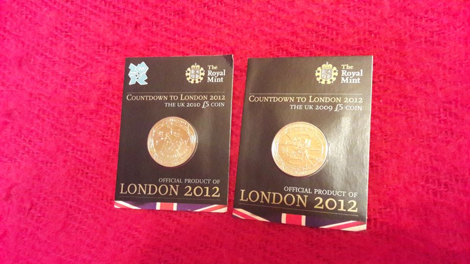 Lontoon olympialaiset 5 puntaa Countdown raha