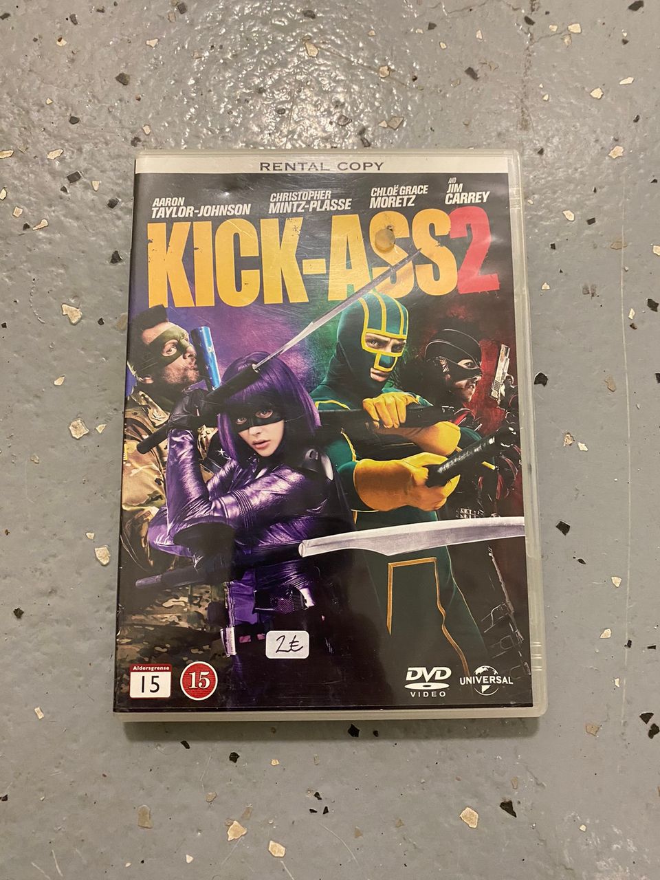 Kick-ass 2 dvd