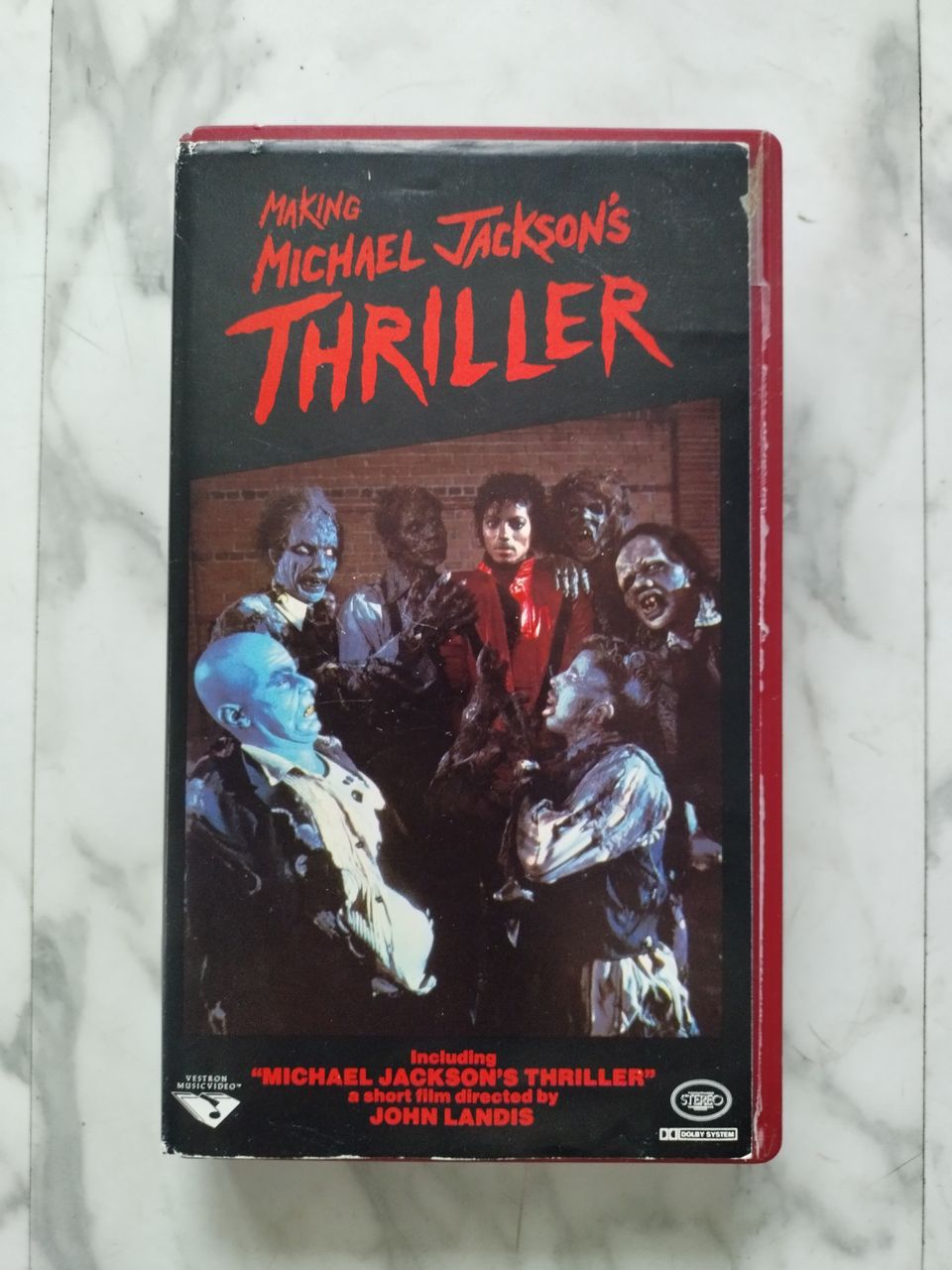 Michael Jackson thriller vhs