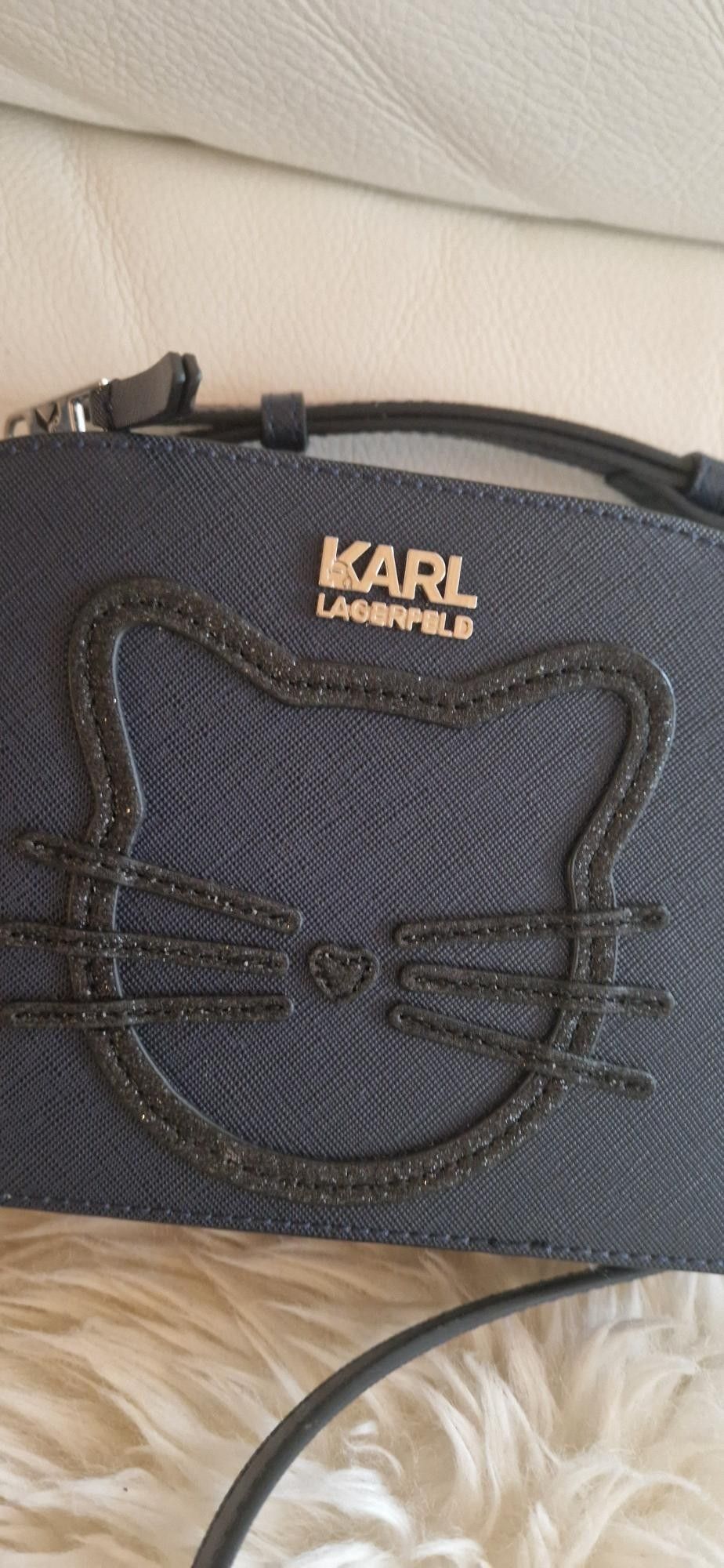 Karl Lagerfeld kissa laukku