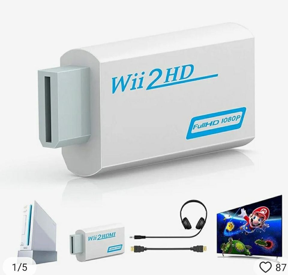 Hdmi Wii adapteri