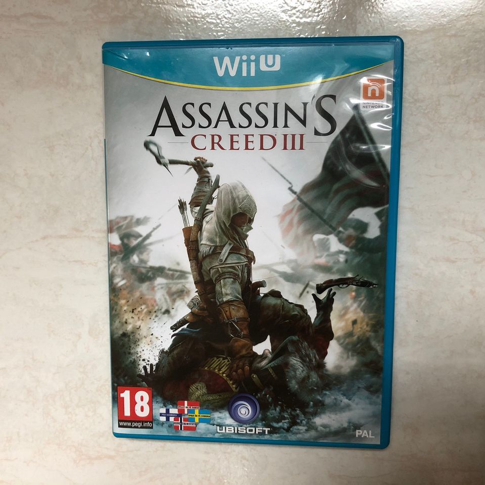 Assassin's Creed III CIB Wii U