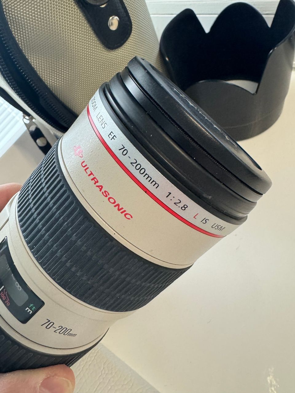 Canon EF 70-200 f/2,8 L IS USM -teleobjektiivi
