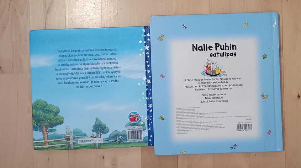 Kahden Nalle Puh -kirjan paketti