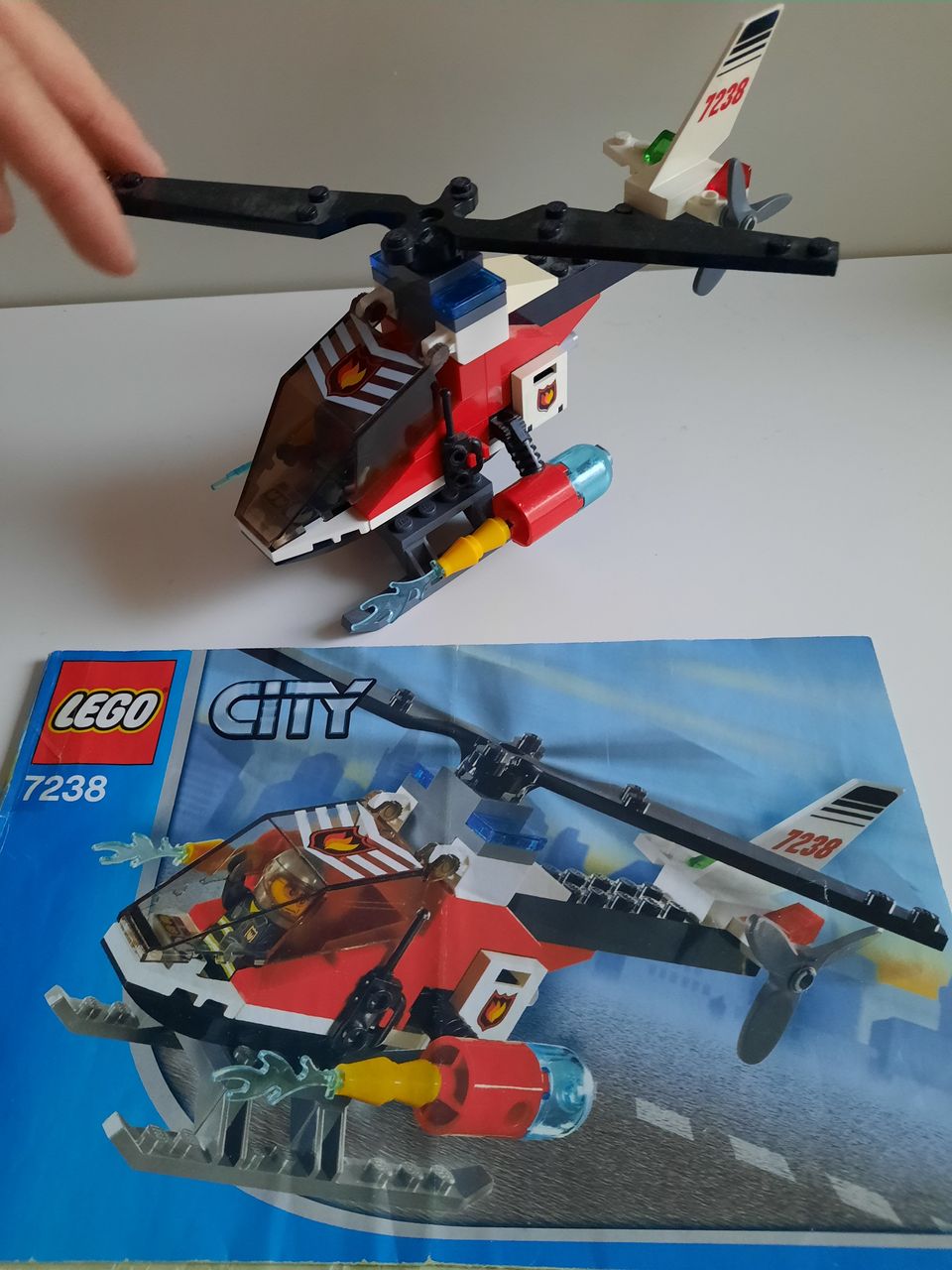 Lego city 7238 helikopteri