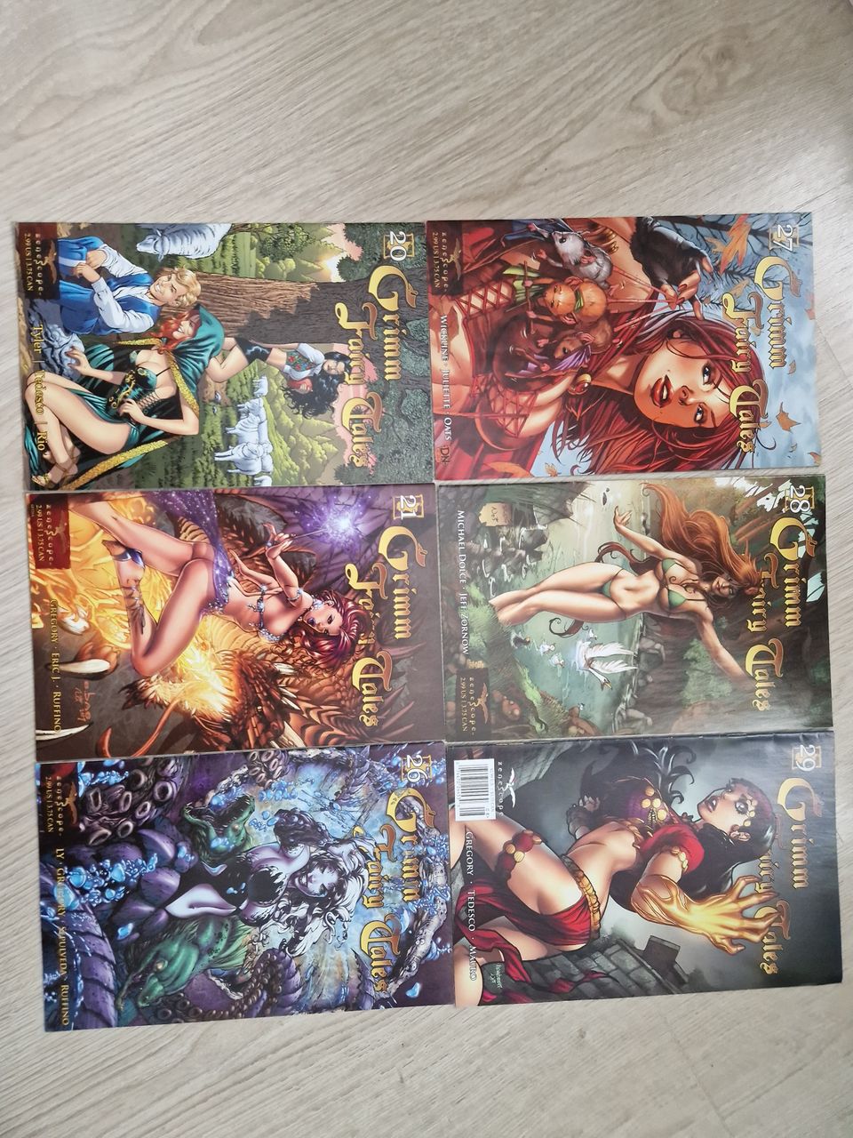 Grimm fairy tales 6kpl