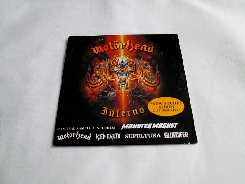 Festival CD Sampler, Motörhead, Sepultura, metal