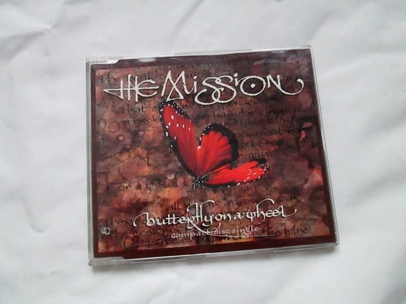 Single CD The Mission Butterfly On A Wheel (gootti)