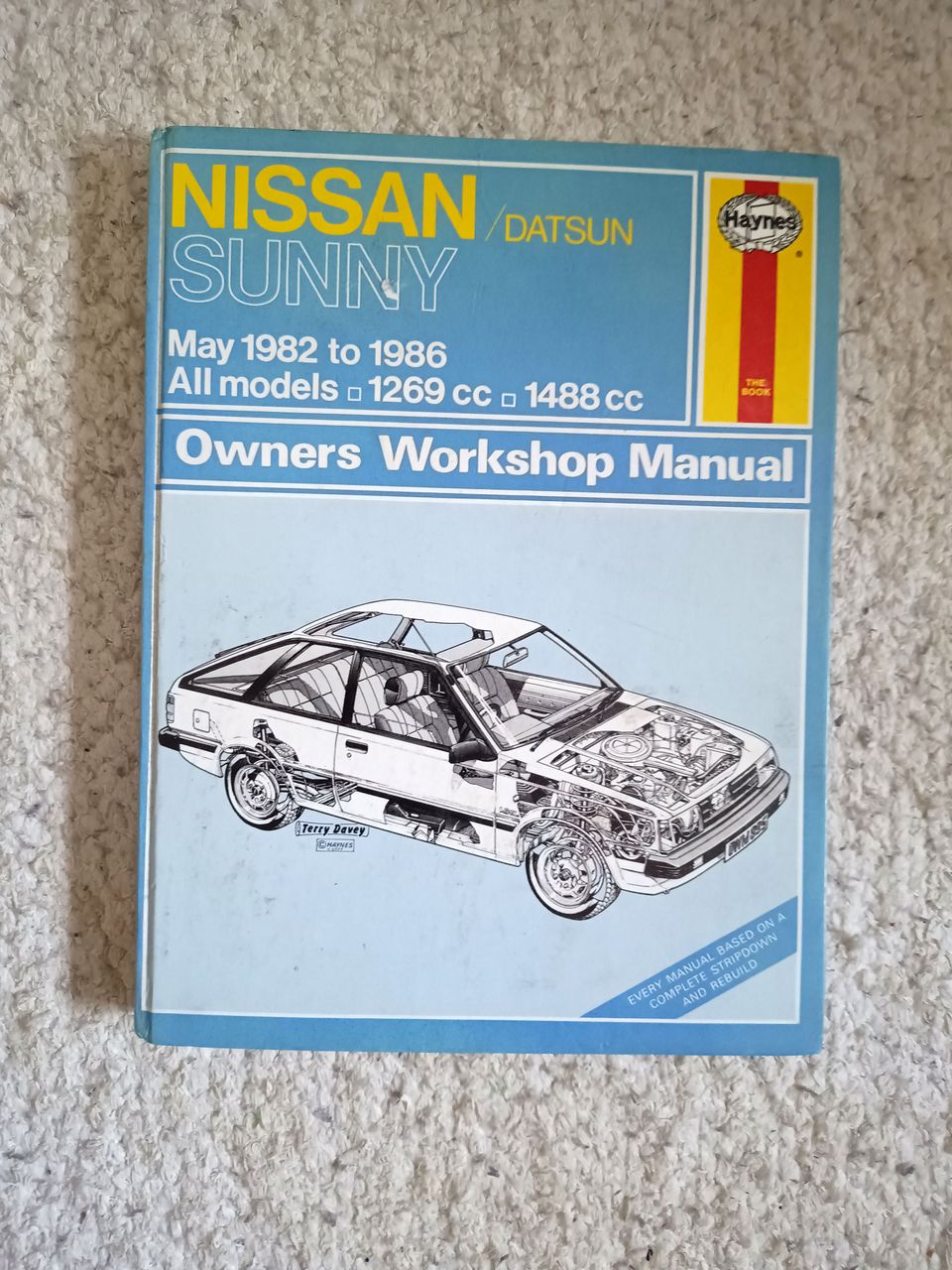 Korjauskirja Nissan Sunny 1982-1986