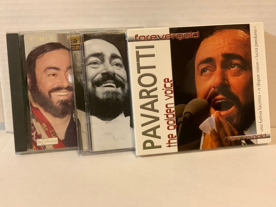 3 CD kokoelma PAVAROTTIA