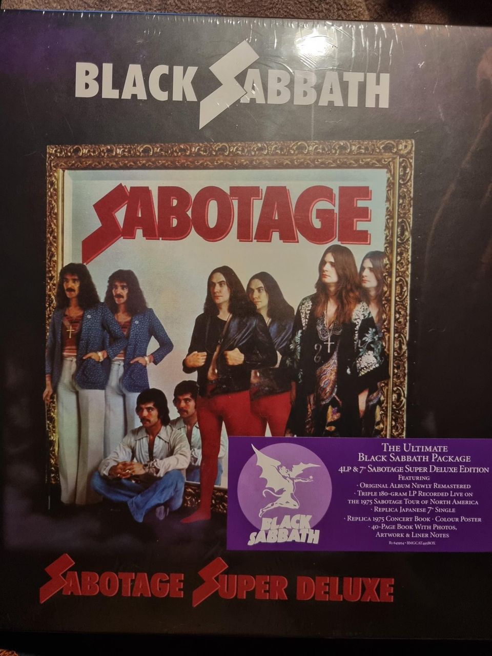 Black Sabbath Sabotage Super Deluxe Box