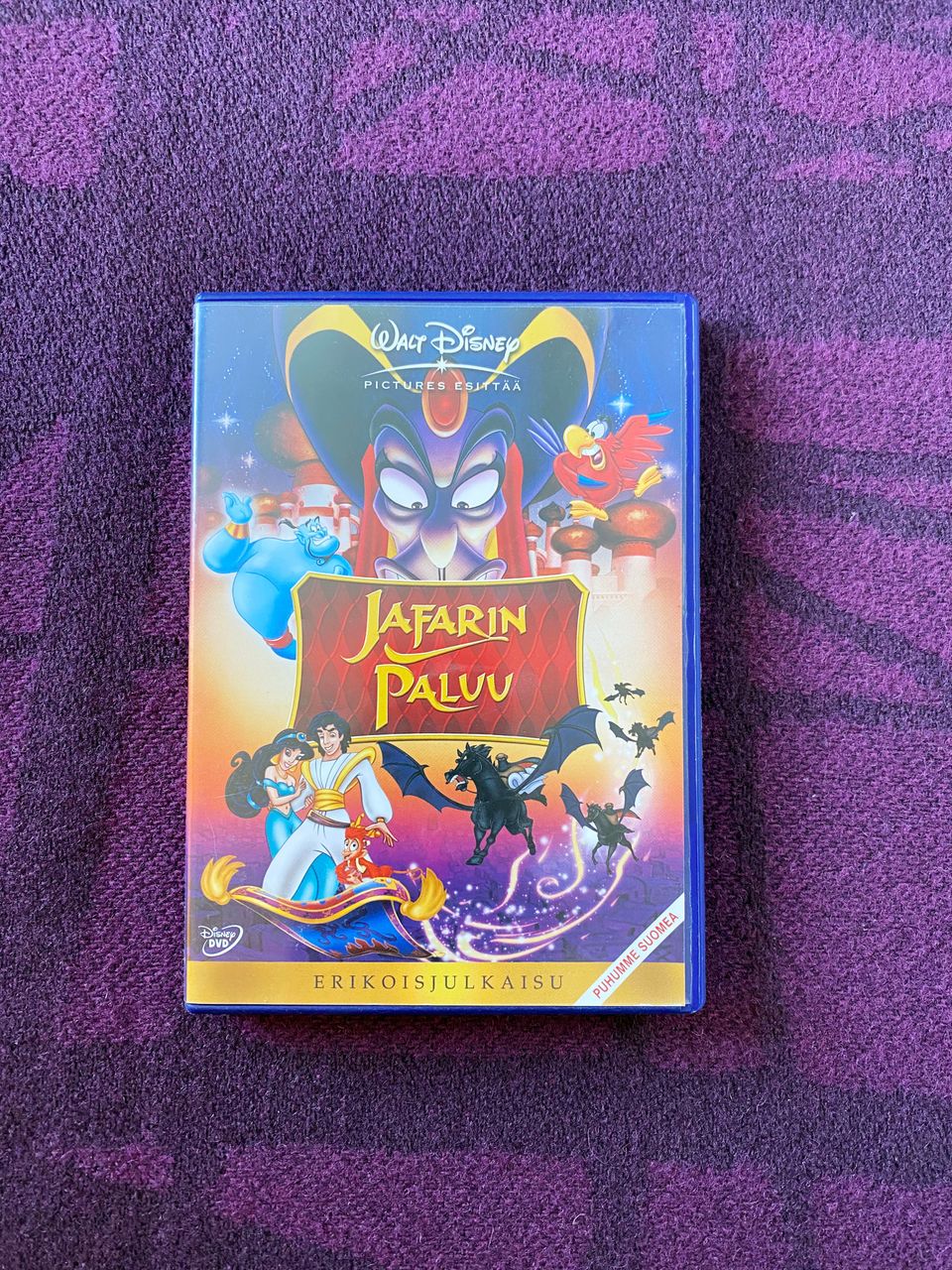 Jafarin paluu DVD Disney Suomipuhe