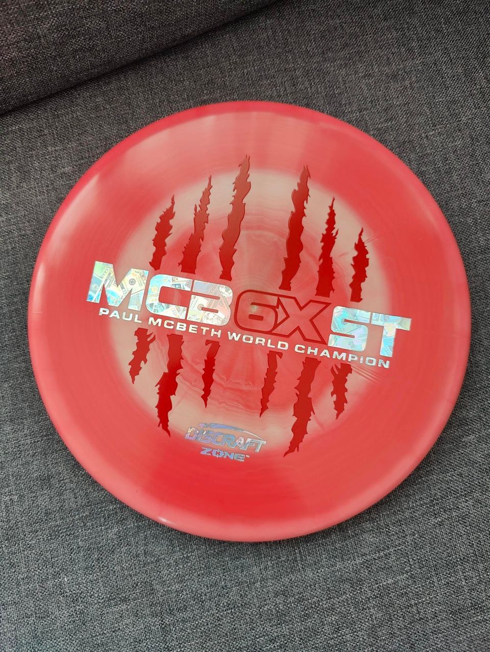 McBeth 6x Zone frisbeegolfkiekko