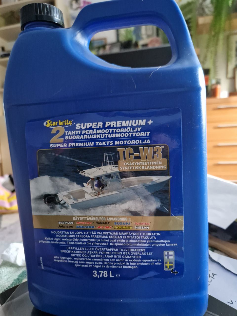 Öljy Star brite Super Premium 2-tahti TC-W3 ruiskukoneisiin 3,78L