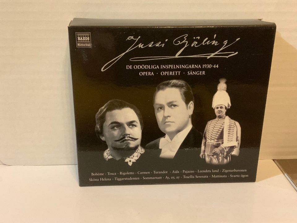 3CD kokoelma Jussi Björling