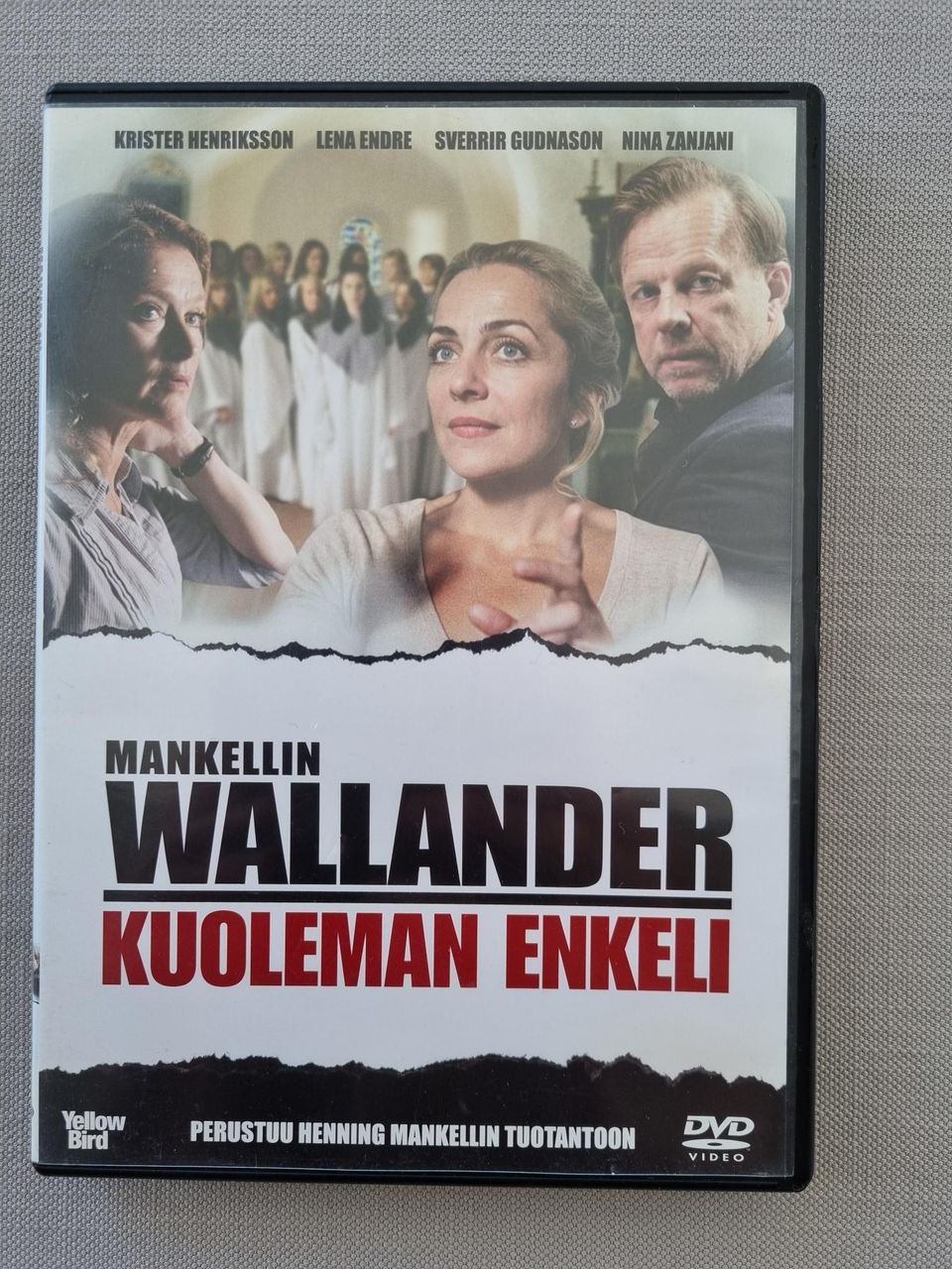 0,50 e DVD Wallander Kuoleman Enkeli