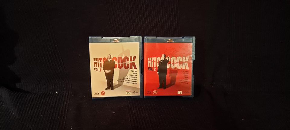 Alfred Hitchcock box Blu-ray