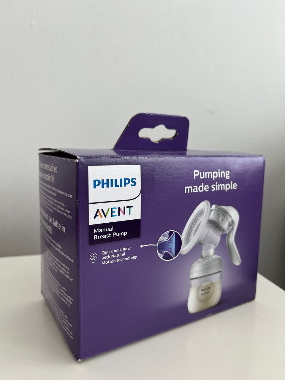 Philips Avent manual brest pump