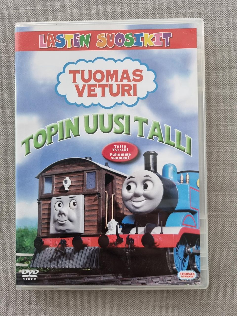 DVD Tuomas veturi - Topin uusi talli