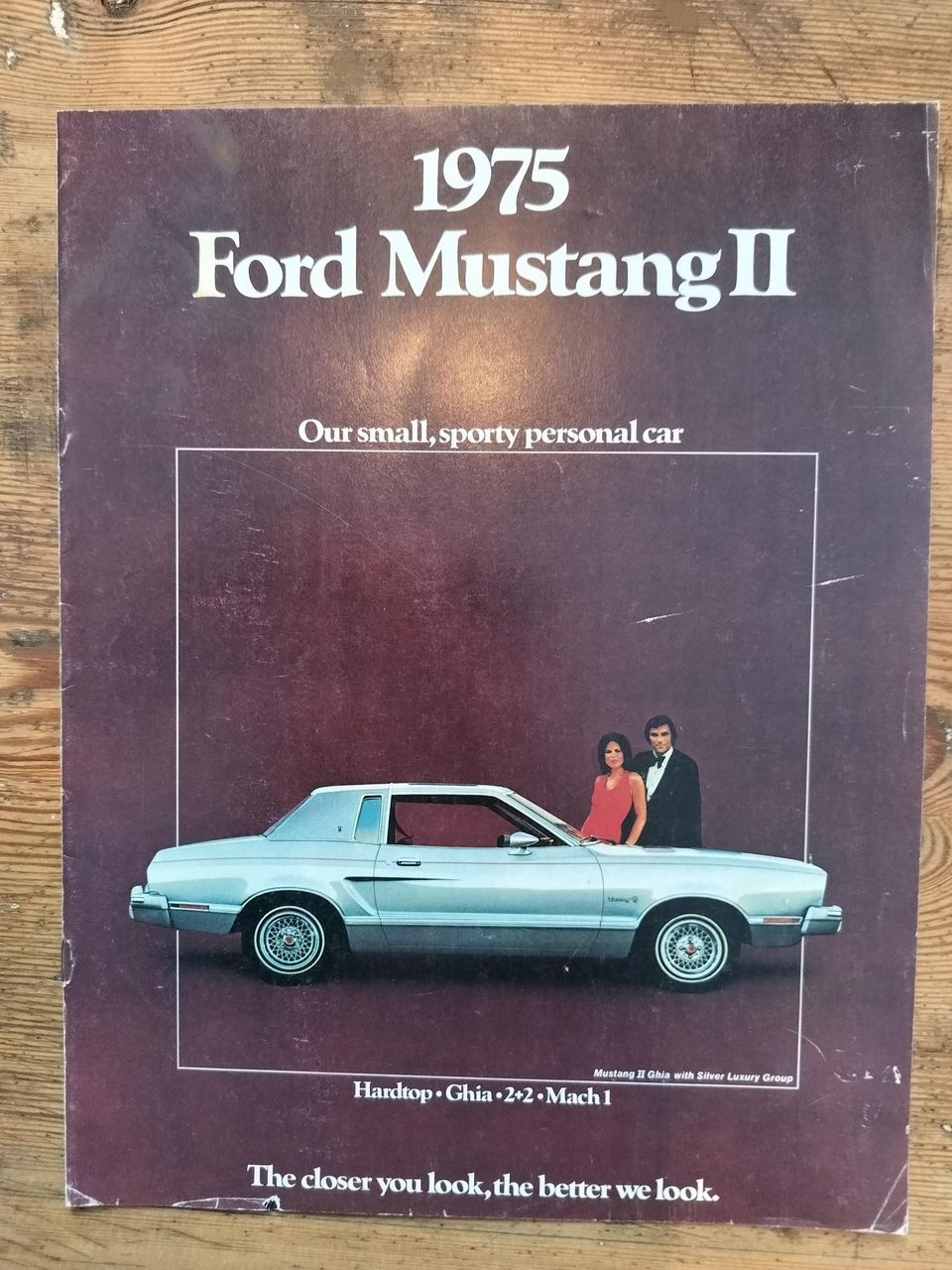 Ford Mustang 1975 myyntiesite