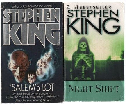 Stephen King - Night Shift ja 'Salem's Lot pokkarit