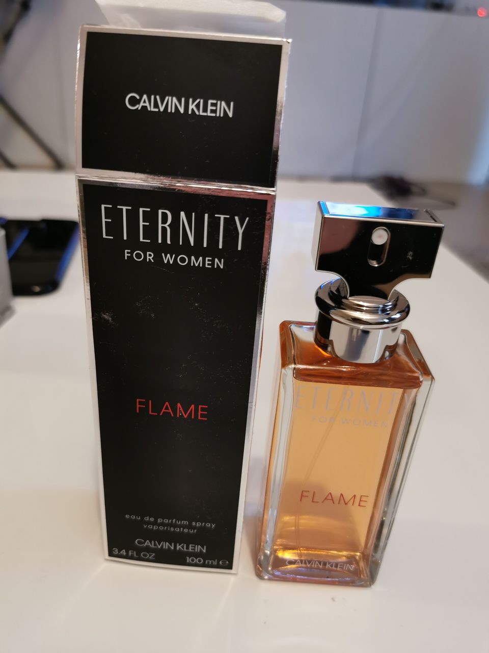 CK ETERNITY FLAME for WOMEN Edp spray 100 ml