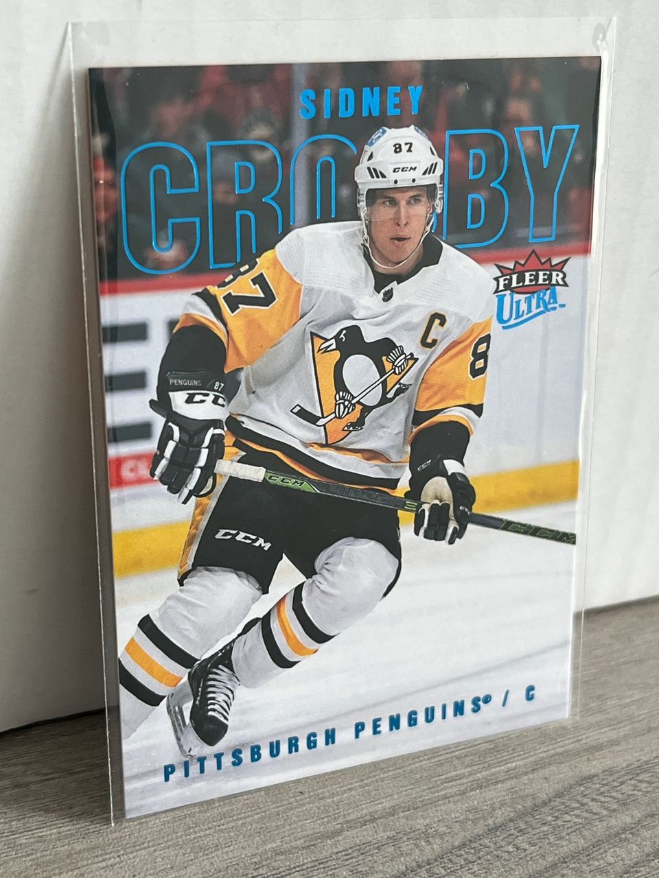 2021-22 Fleer Ultra Blue Foil #133 Sidney Crosby /399