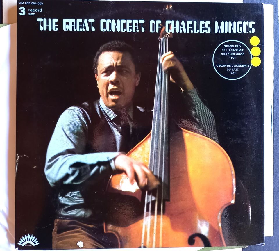 The Great Concert Of Charles Mingus LP