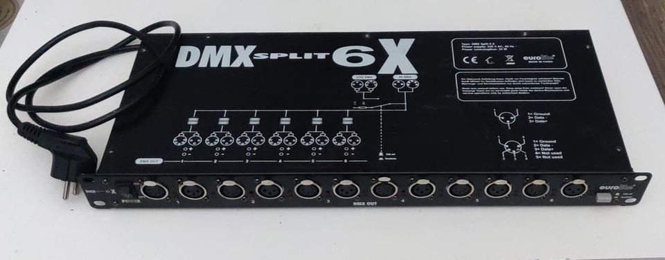 DMX split 6X