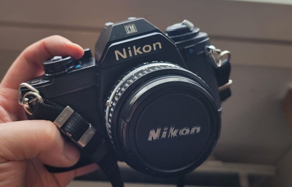 Nikon Em + Series E 50mm 1.8