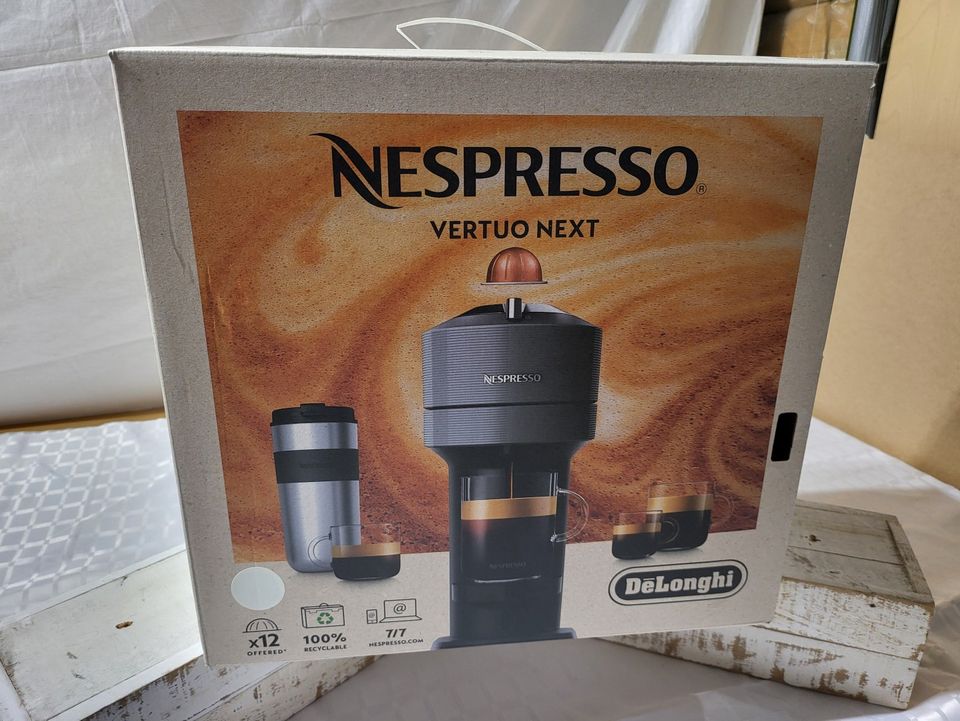 Uusi Nespresso Vertuo Next kahviautomaatti