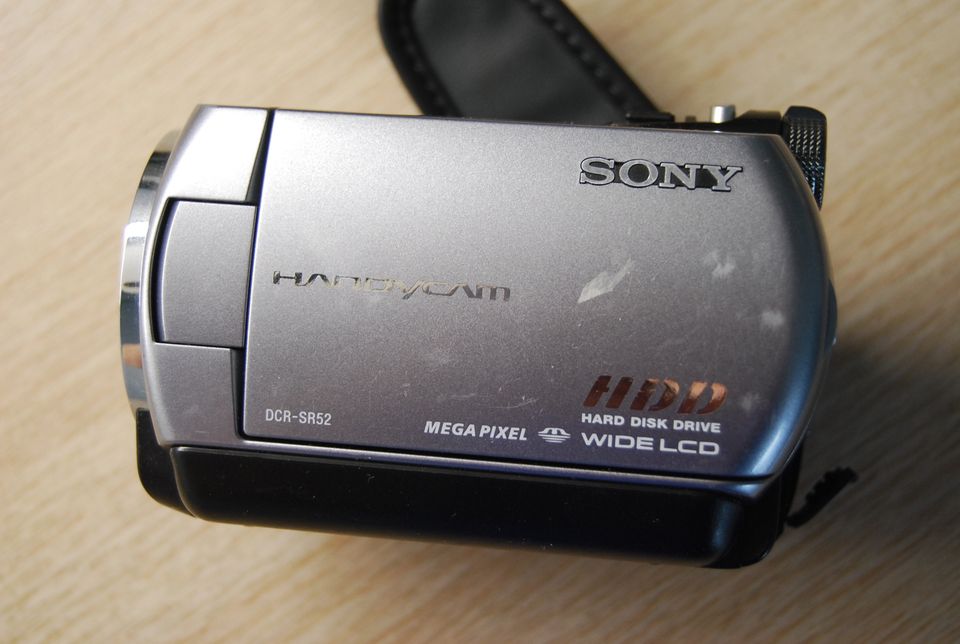 Videokamera Sony Handycam HDD dcr-sr52