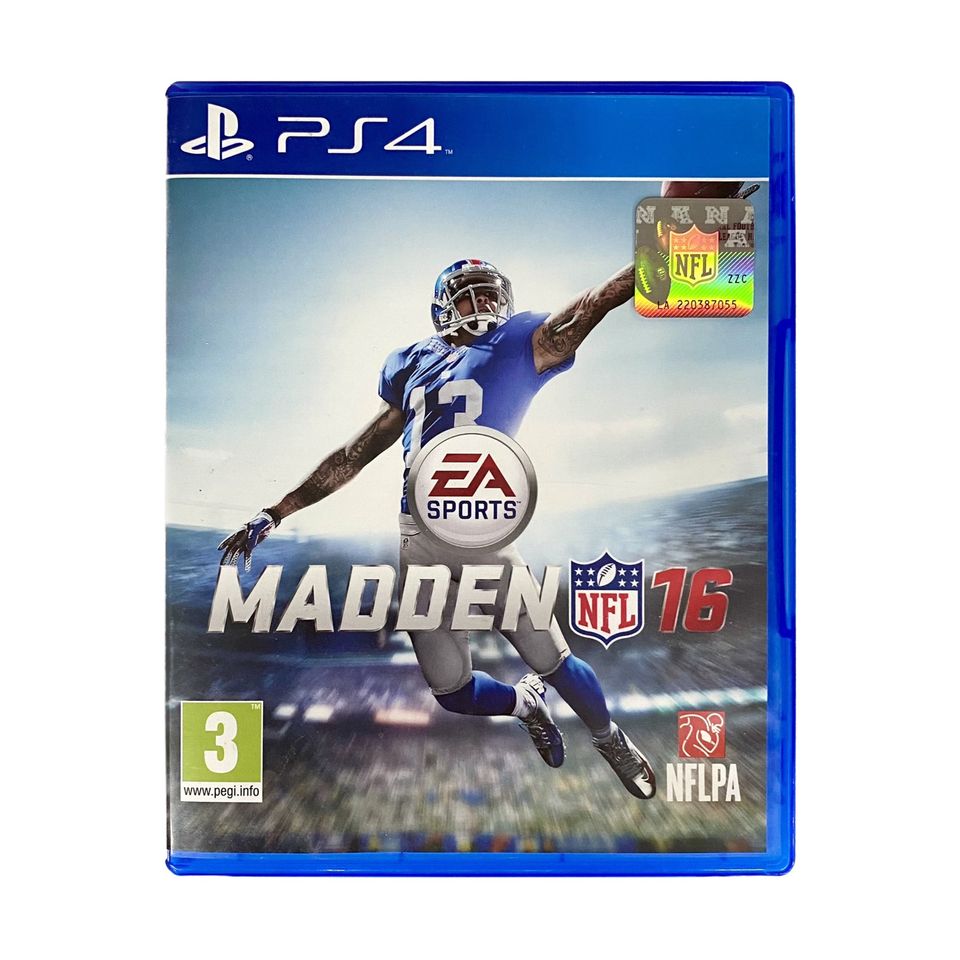 Madden NFL 16 - PS4/PS5 (+löytyy muita pelejä)