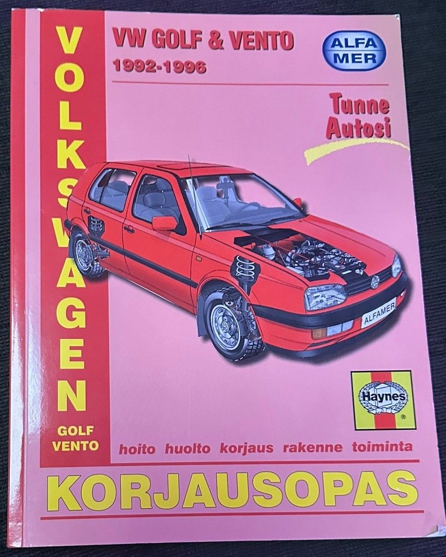 Alfamer S064 - VW Golf & Vento 1992 - 1996 -  korjausopas