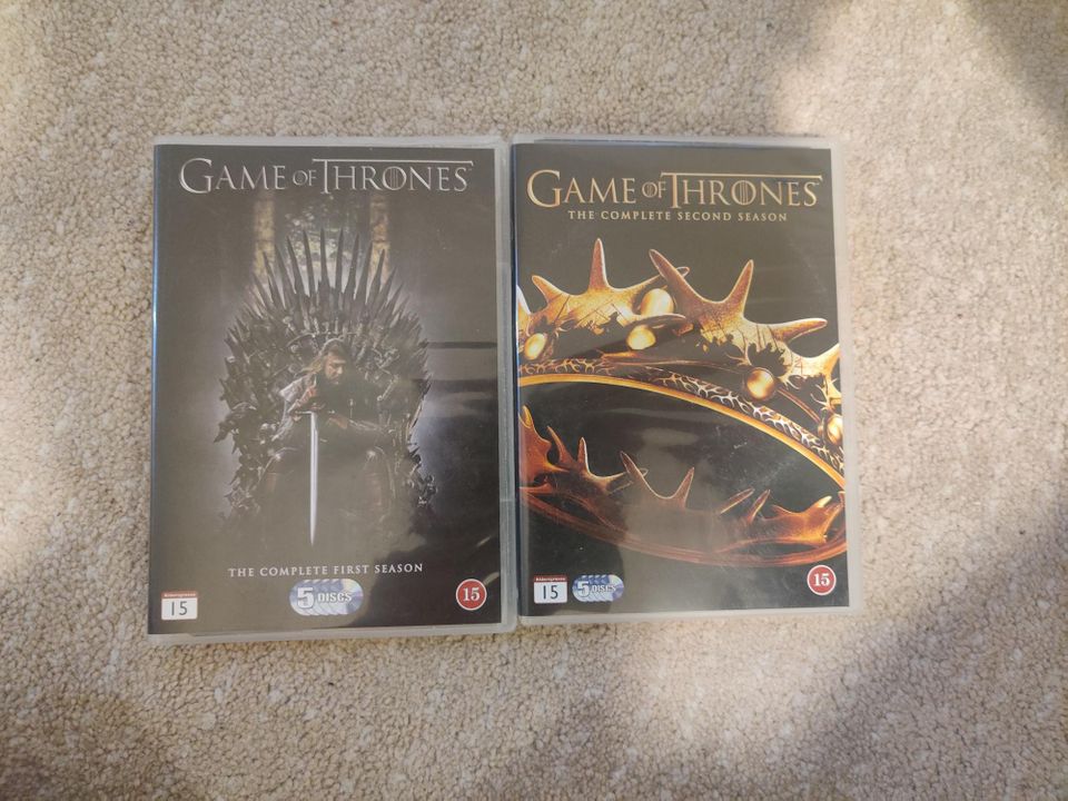 Game of thrones season 1&2