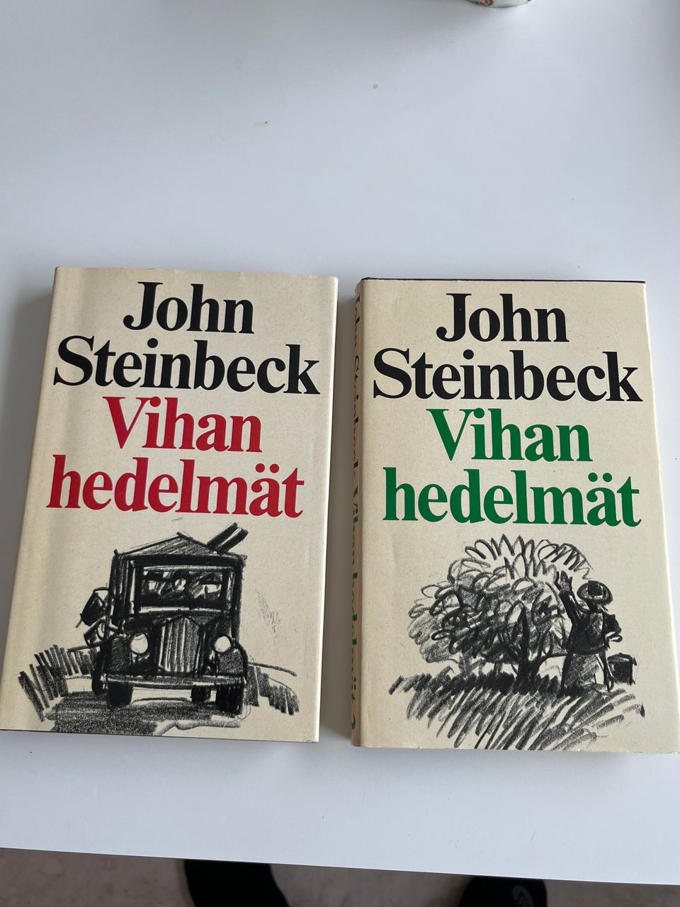 John Steinbeck Vihanhedelmät 1 ja 2