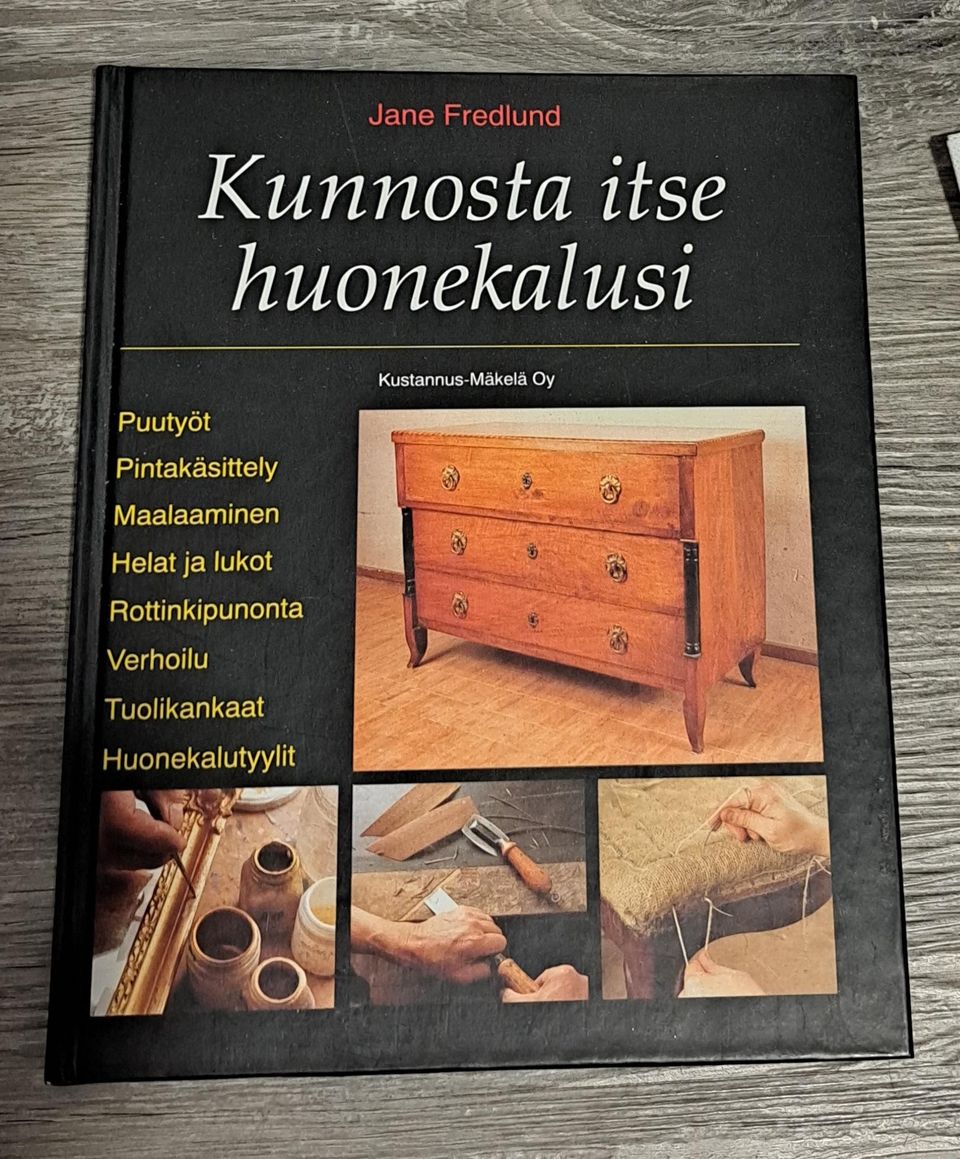 Kunnosta itse huonekalusi