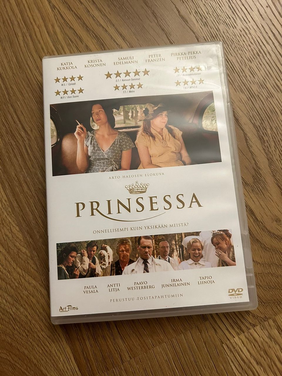 Prinsessa elokuva DVD