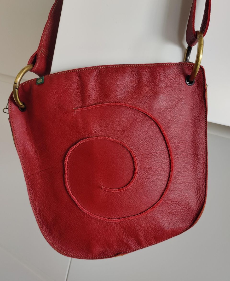 El Naturalista yliolan laukku pikku laukku nahkalaukku punainen