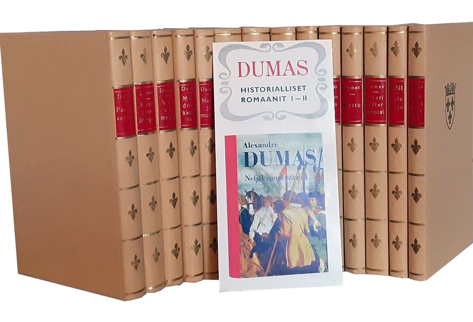 Alexandre Dumasin historiallisia romaaneja