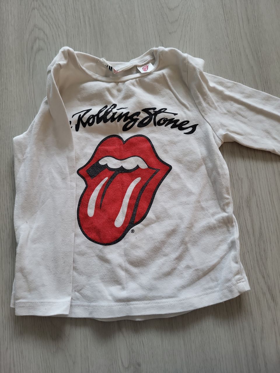 H&M Rolling Stones paita koko 92
