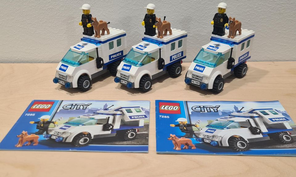 Lego city Police dog Unit 7285