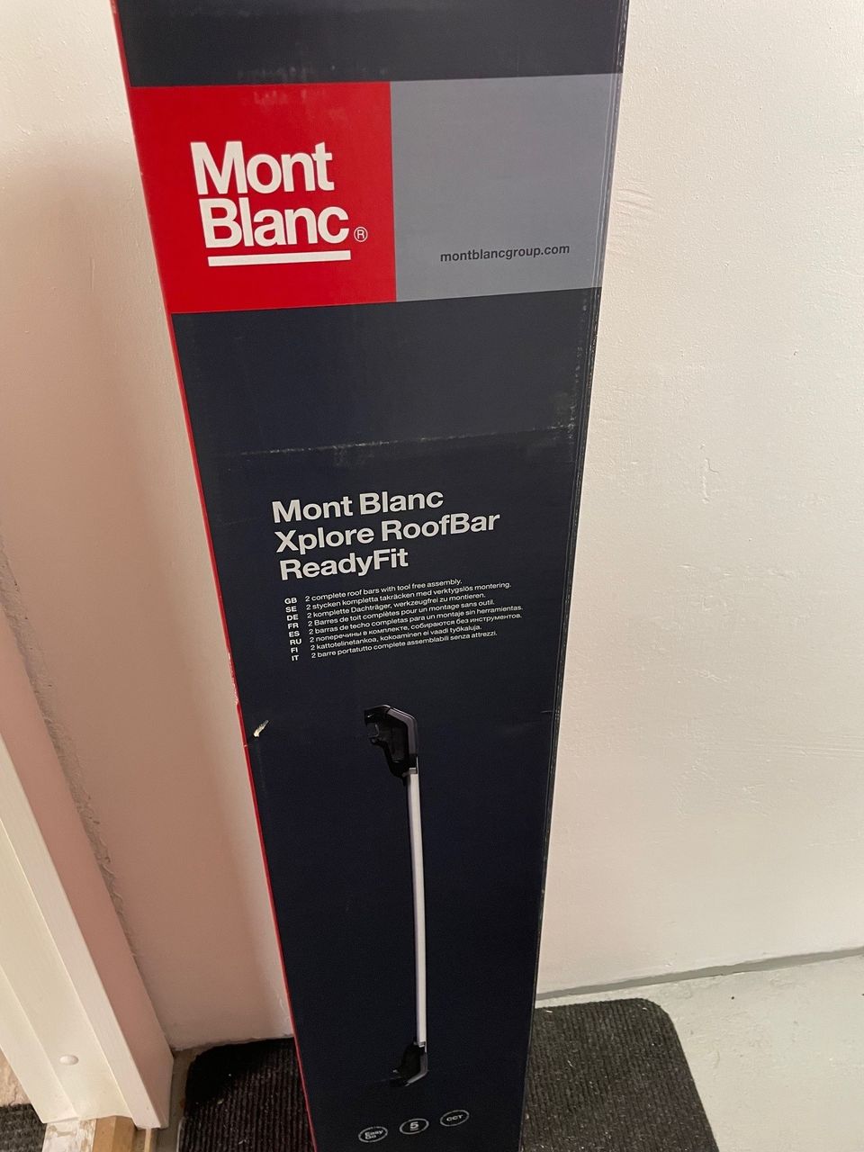 Mont Blanc Xplore Ready Fit 205 Taakkatelineet BMW, Volvo