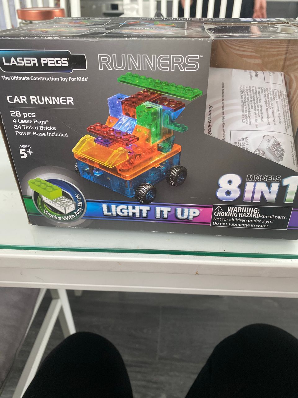 Laser Pegs Car Runner