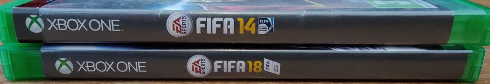 Xbox One FIFA 14 ja FIFA 18