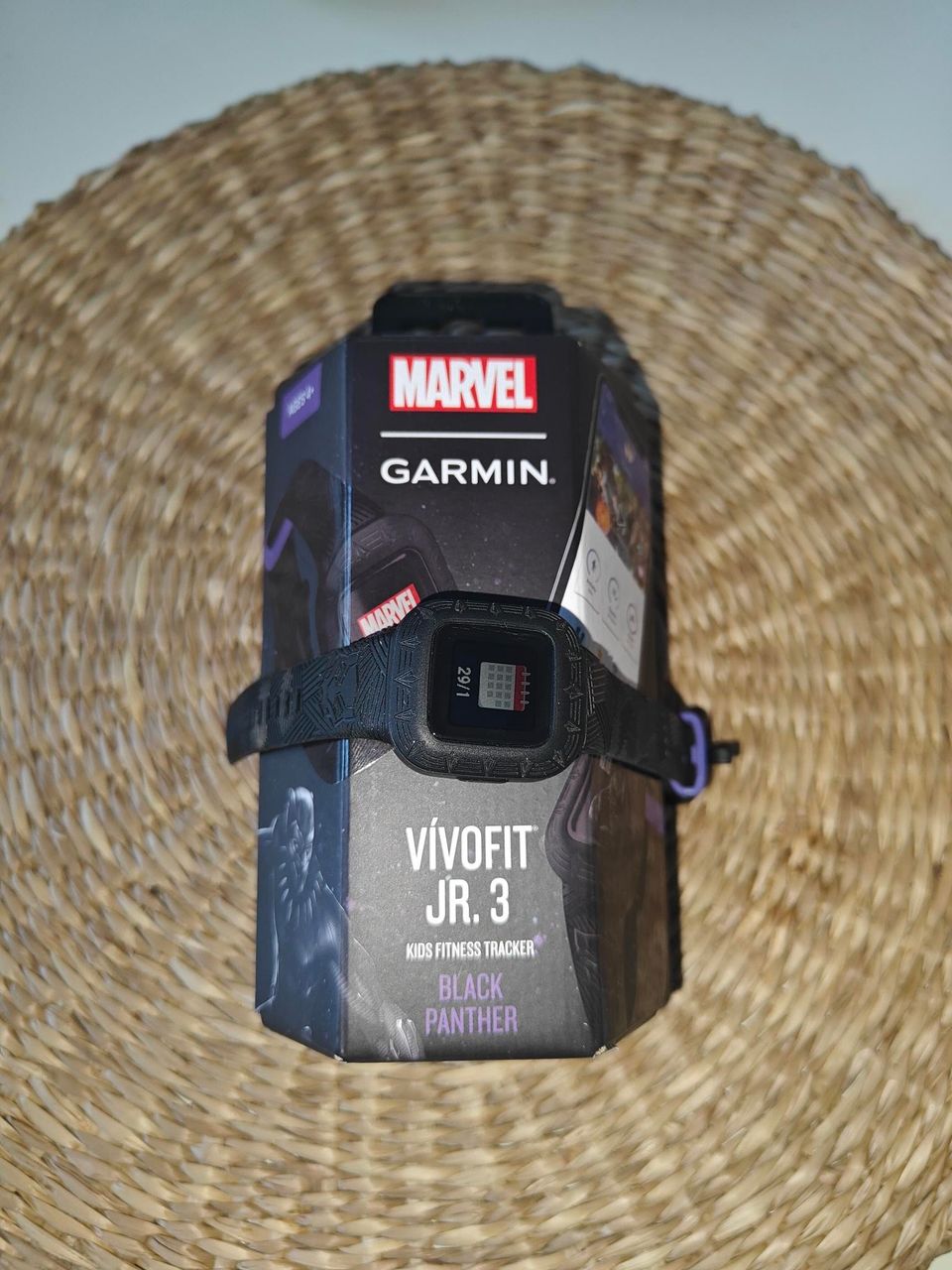 Garmin Vivifit JR. 3, black panther lasten aktiivisuusranneke